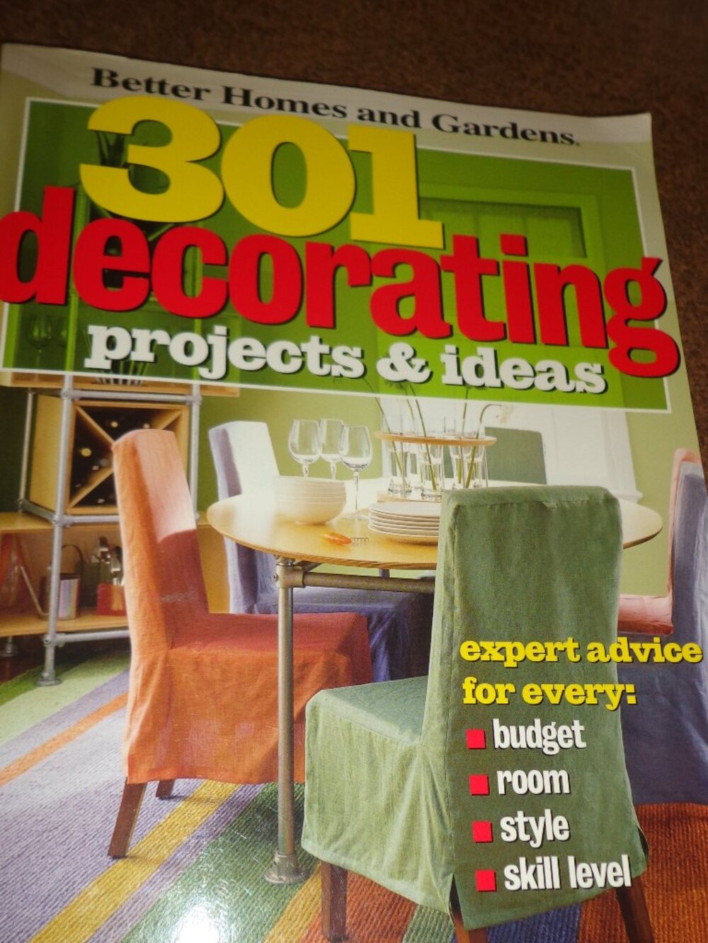NEW Softcover Book Better Homes and Gardens 301 decorating projects & ideas 176